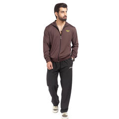 Signature Performance Zipper Jacket (Brown)