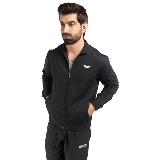 Signature Performance Zipper Jacket (Black)