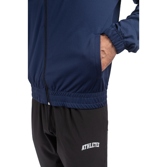 Signature Performance Zipper Jacket (Navy)