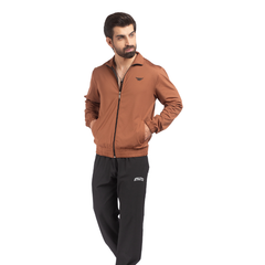 Signature Performance Zipper Jacket (Coffee)